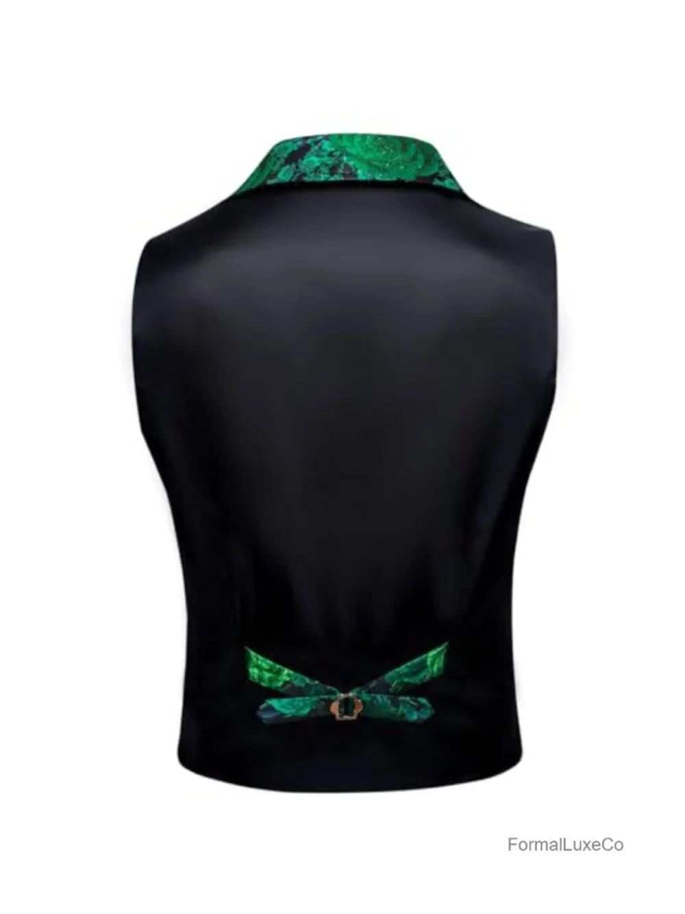 Mens Victorian Suit Vest Paisley Jacquard Steampunk Gothic Waistcoat Formal
